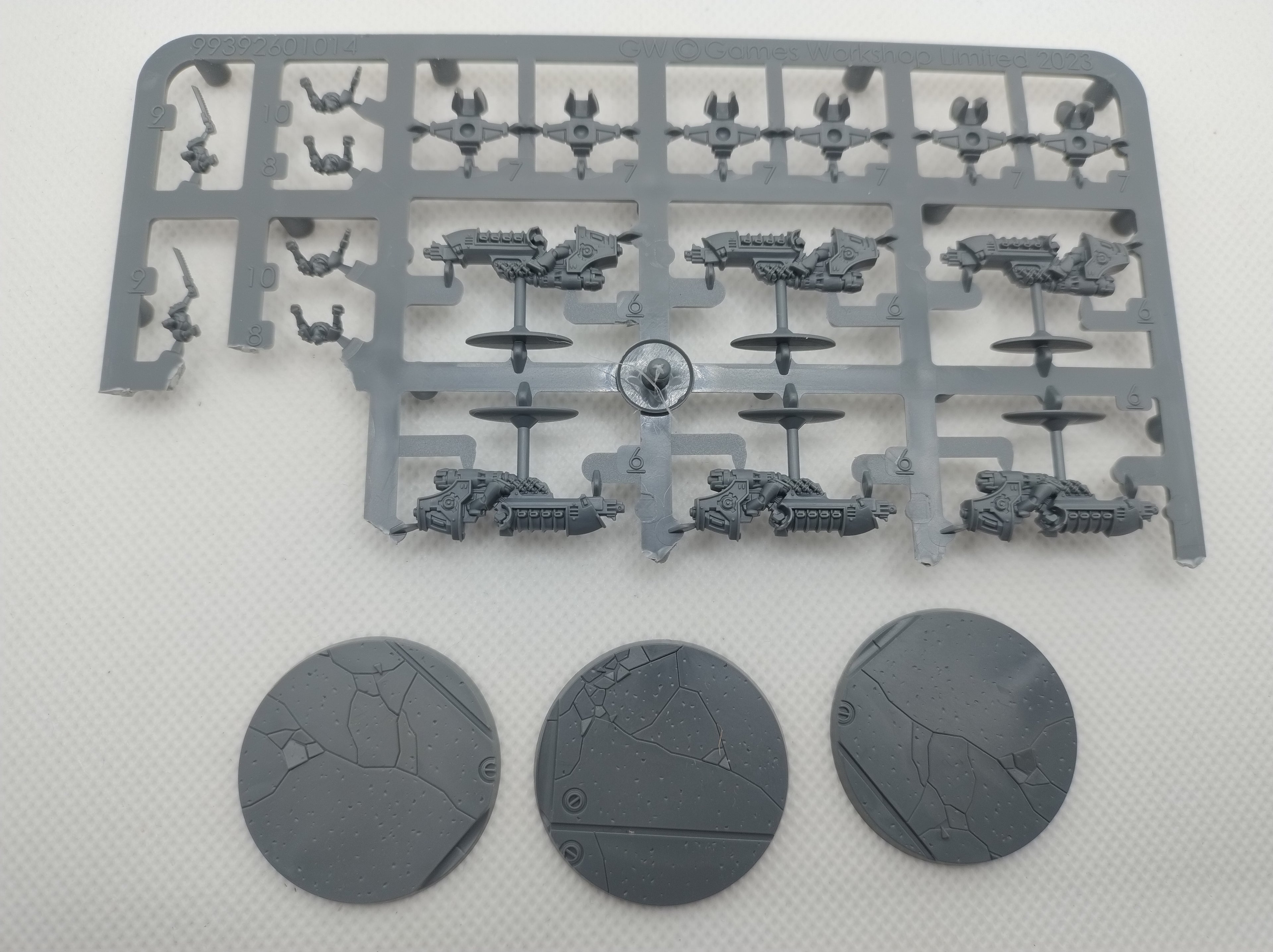 Six Scimitar Jetbike for Legions imperialis new on sprue