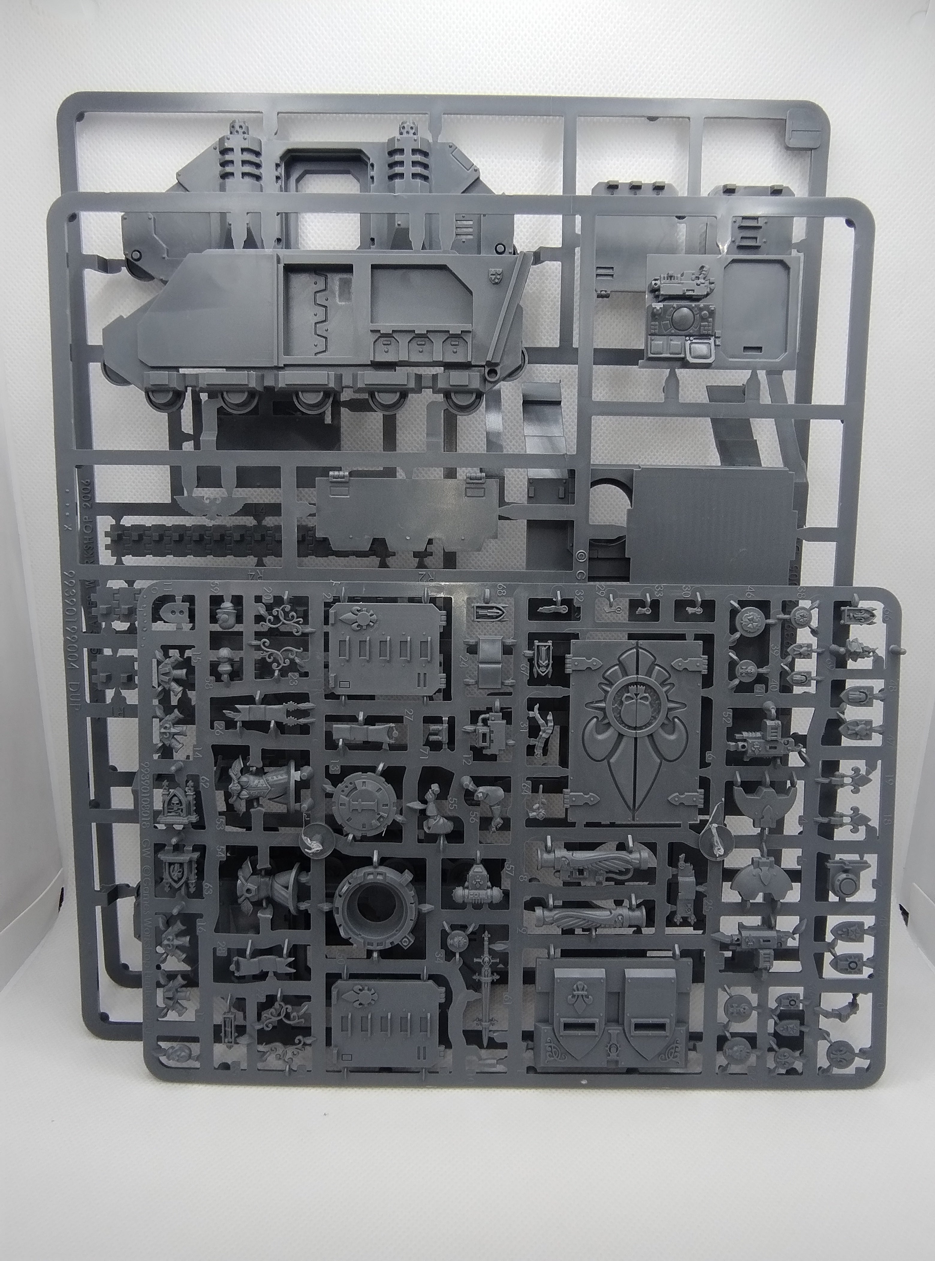 Adepta Sororitas Rhino - Adepta Sororitas new on sprue