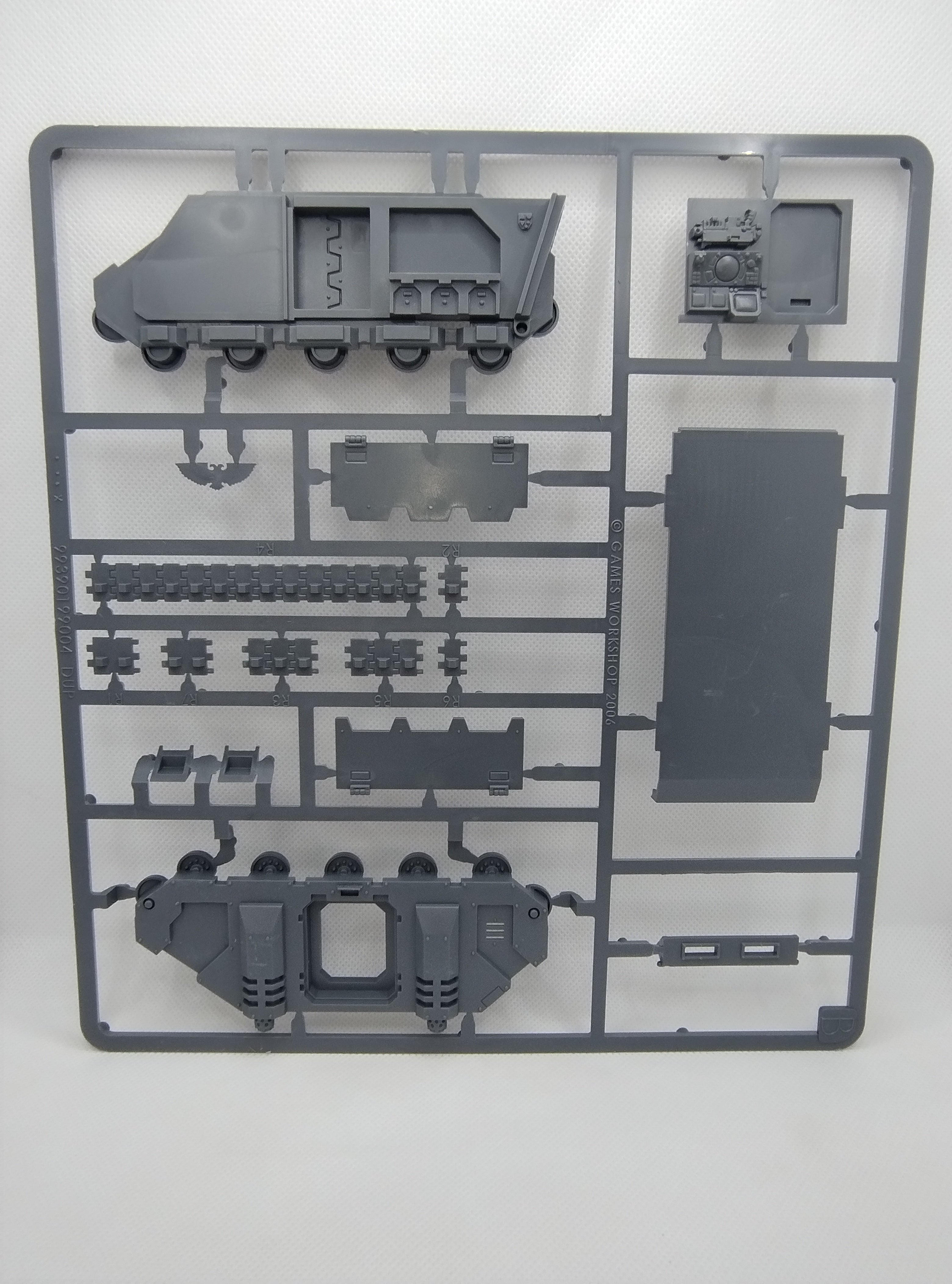 Adepta Sororitas Rhino - Adepta Sororitas new on sprue