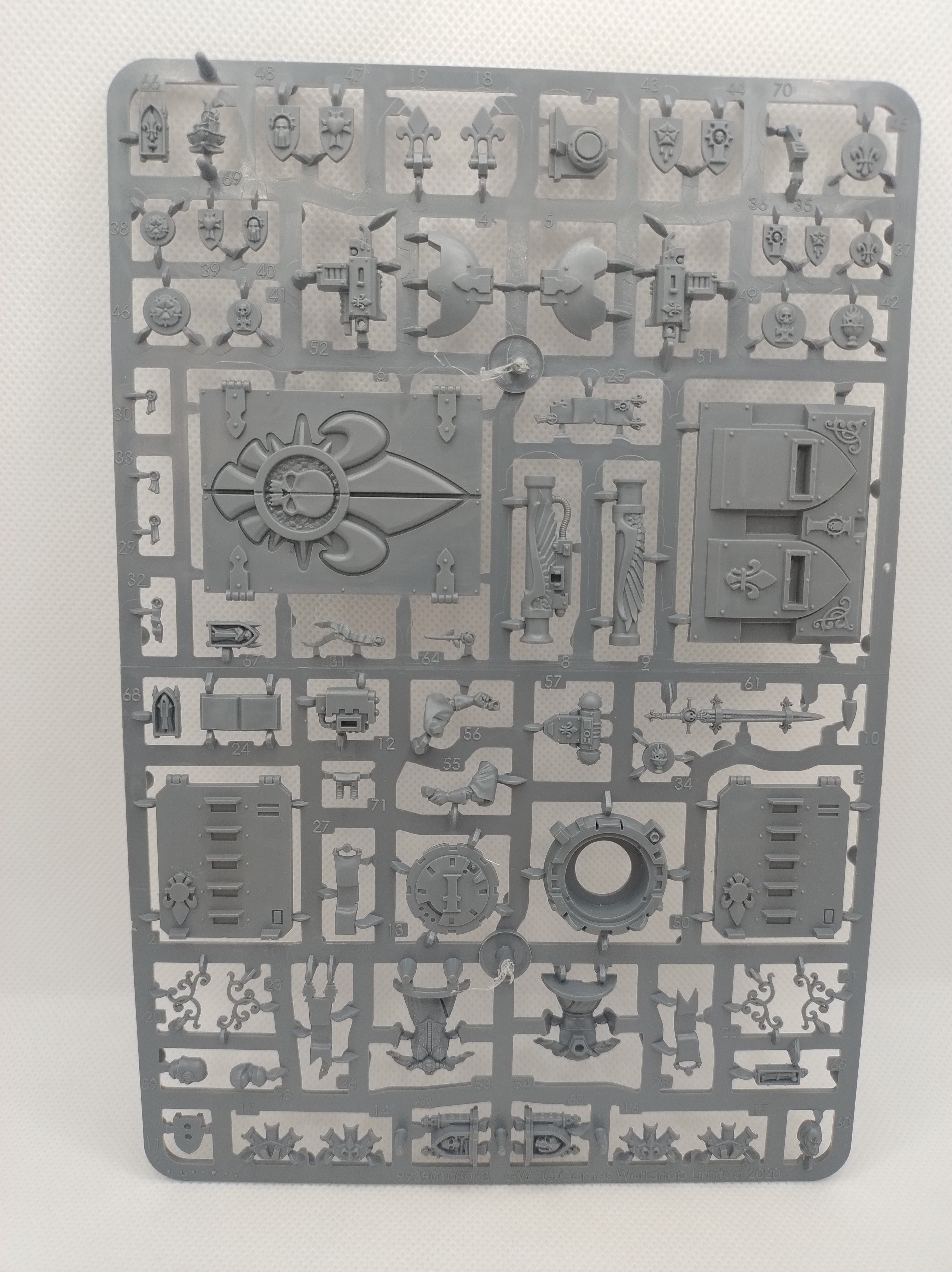 Adepta Sororitas Rhino - Adepta Sororitas new on sprue