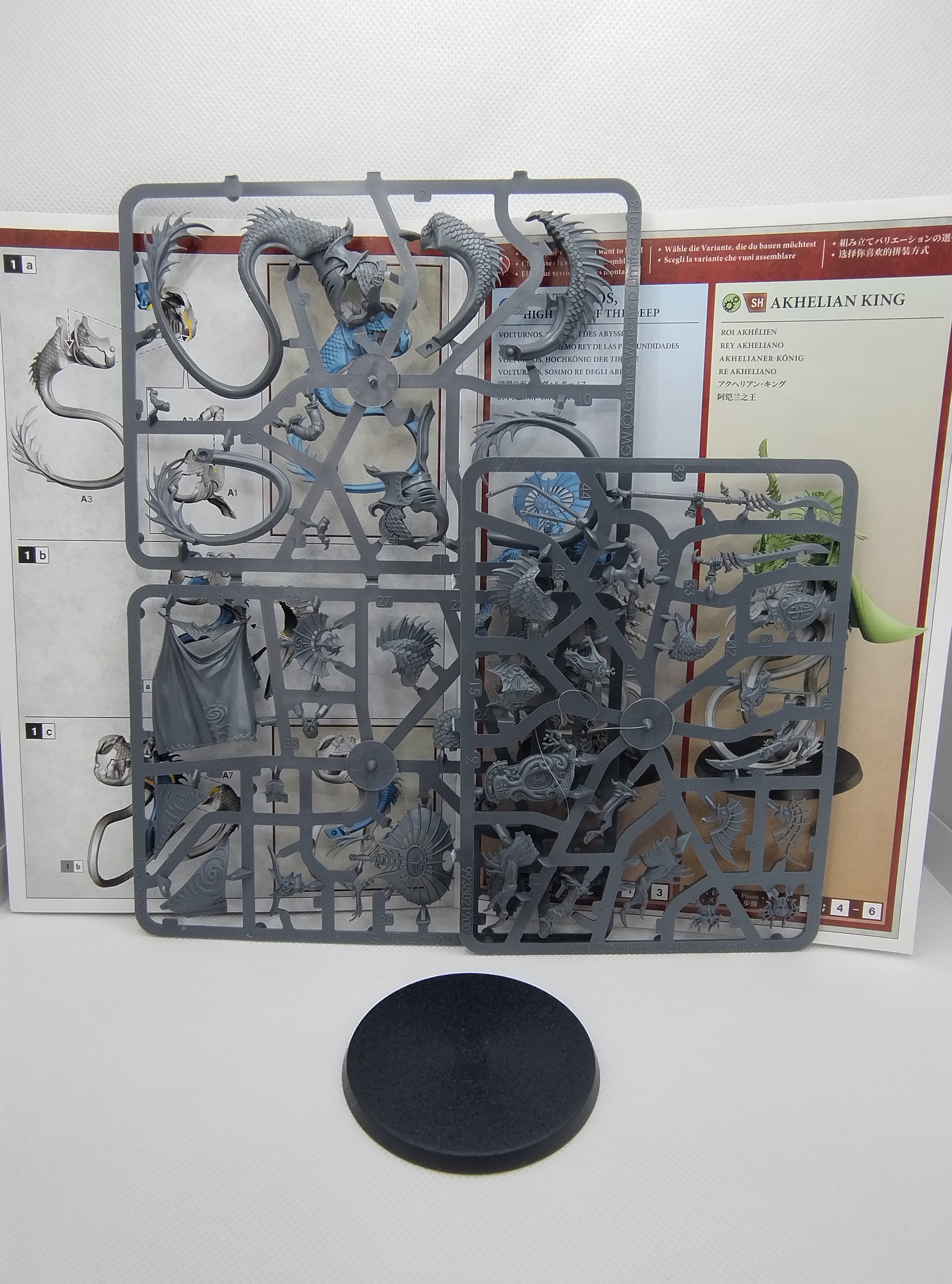 Akhelian King - Idoneth Deepkin new on sprue