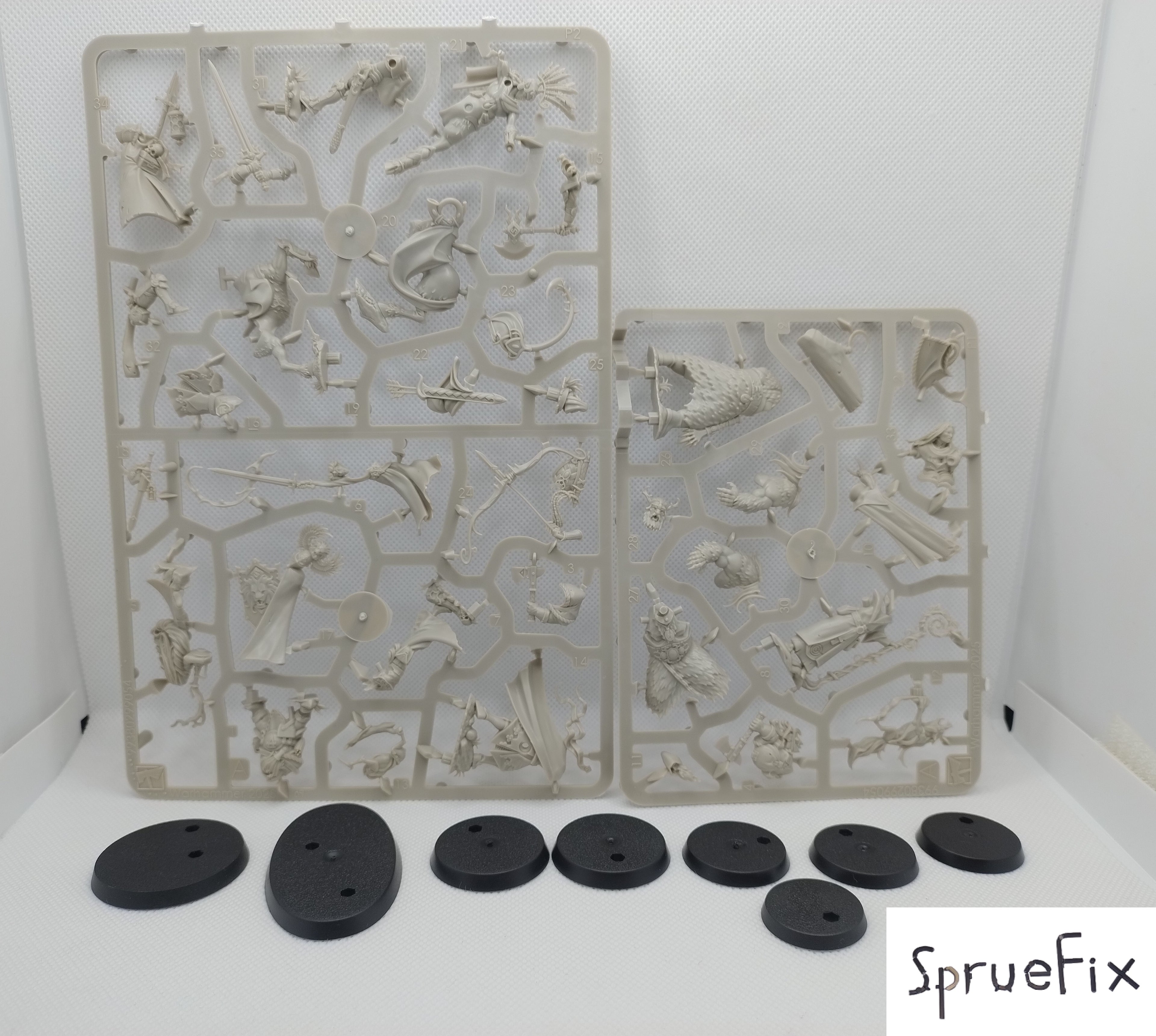 All darkwater heroes new on sprue