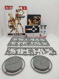 B1 Battle Droids on sprue with cards for Star Wars Shatterpoint