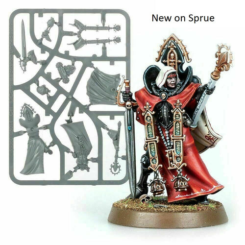 One Adepta Sororita Cannoness new on sprue