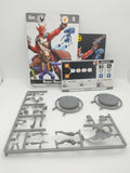 Chadran-Fan, Todo 360, and a Devaronian on sprue with cards for Star Wars Shatterpoint