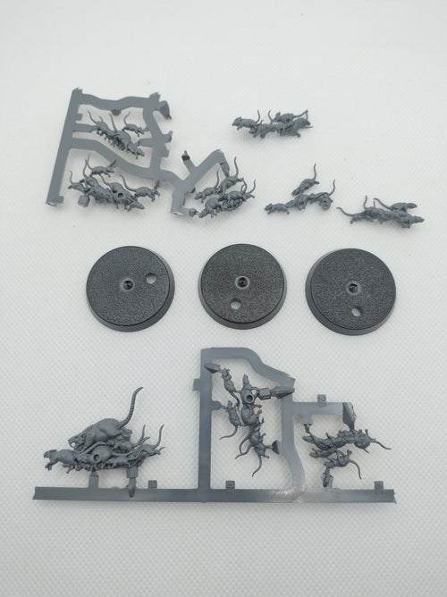 Corpse Rats from Cursed City new on sprue