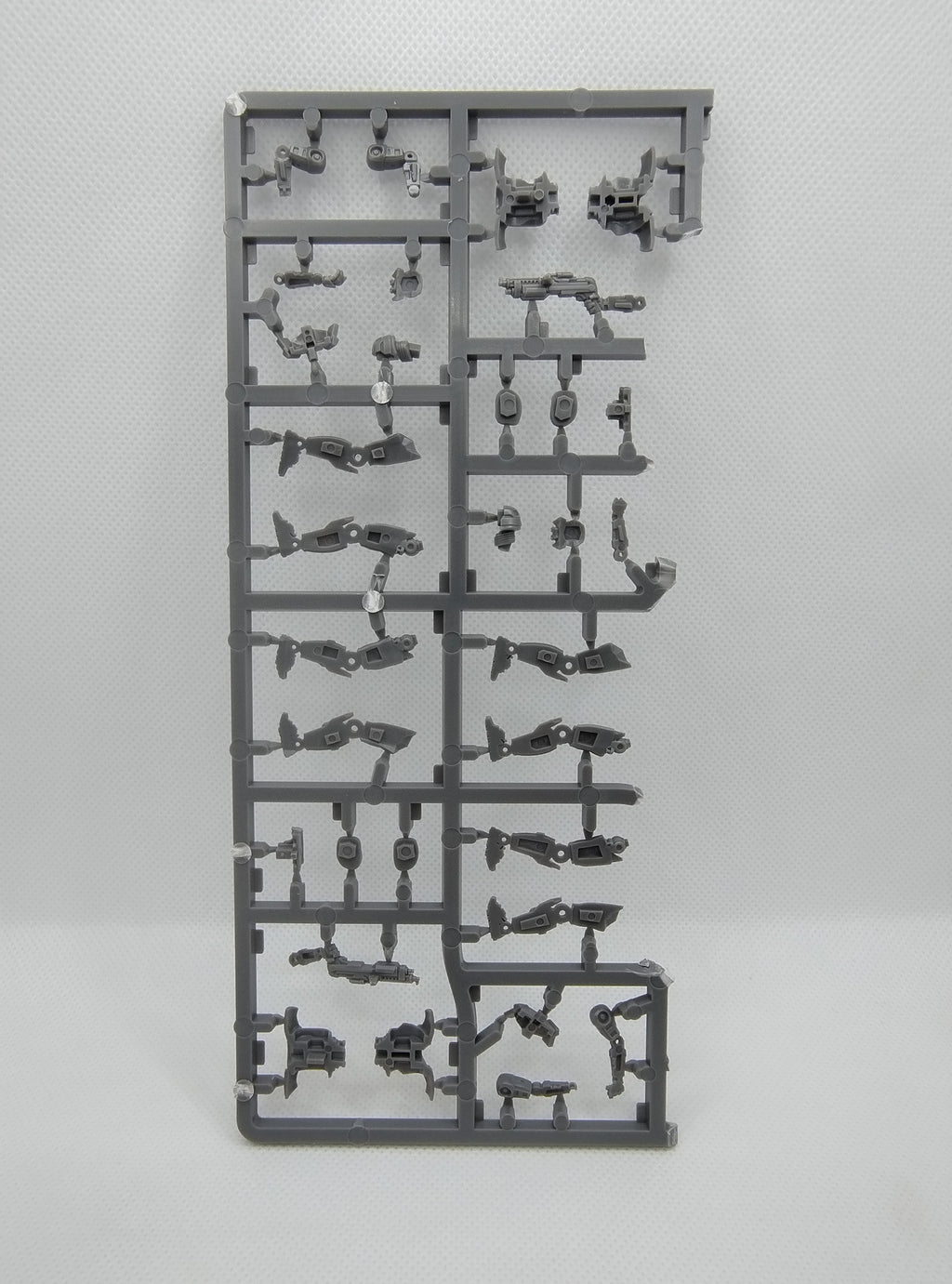 Dark Troopers on sprue with cards for Star Wars Shatterpoint