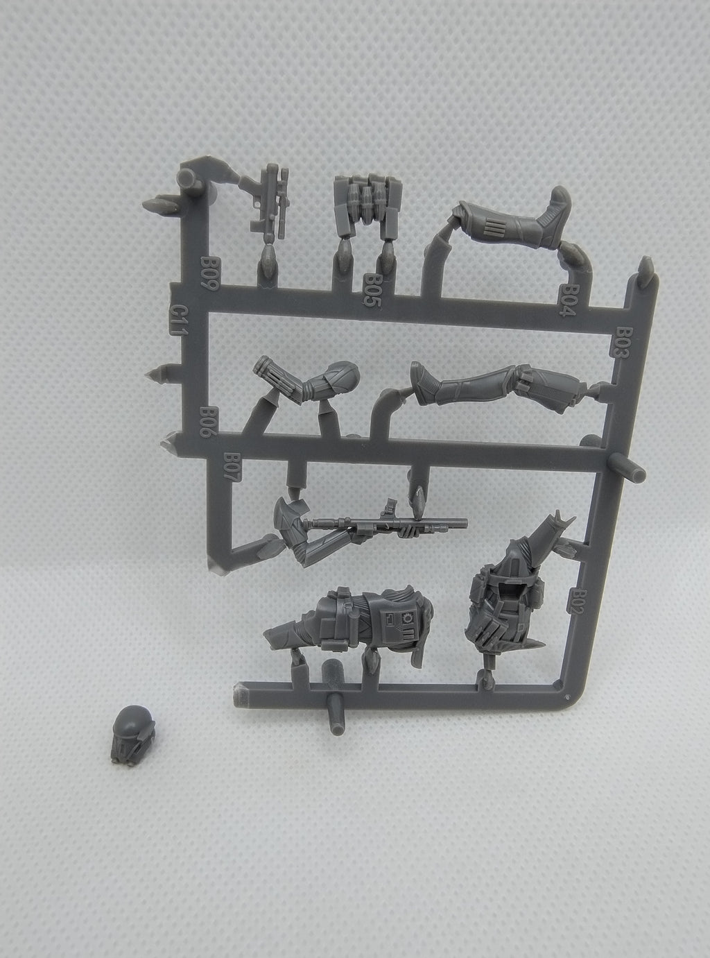 Death Trooper Escort on sprue with cards for Star Wars Shatterpoint