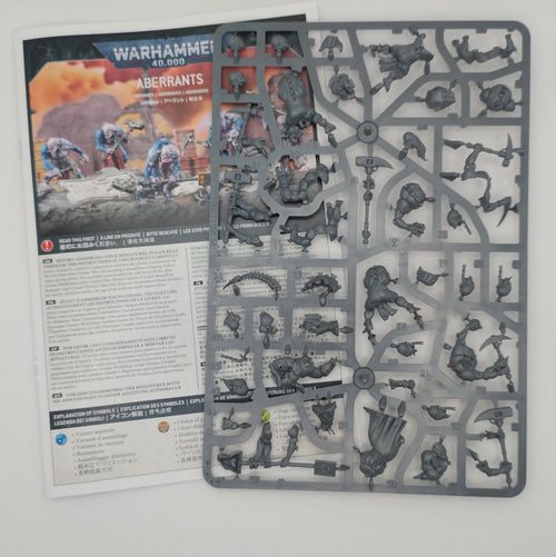 Five genestealer cults Aberrants new on sprue