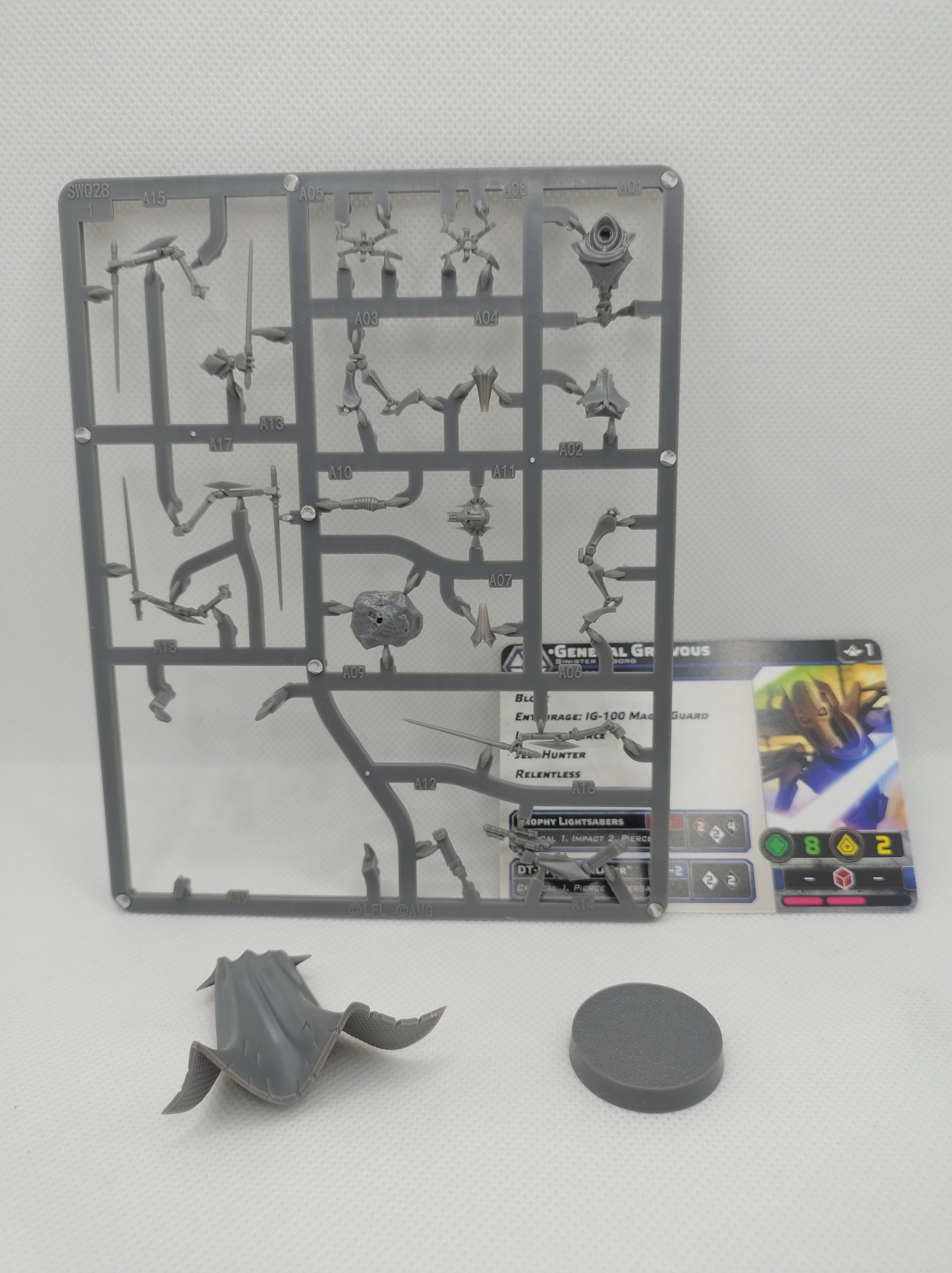 General Grievous for Star Wars Legion on sprue
