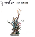 One Skaven Grey Seer new on sprue