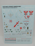 Transfers for 40k: Dark Angels Upgrade Transfer Sheet 2024