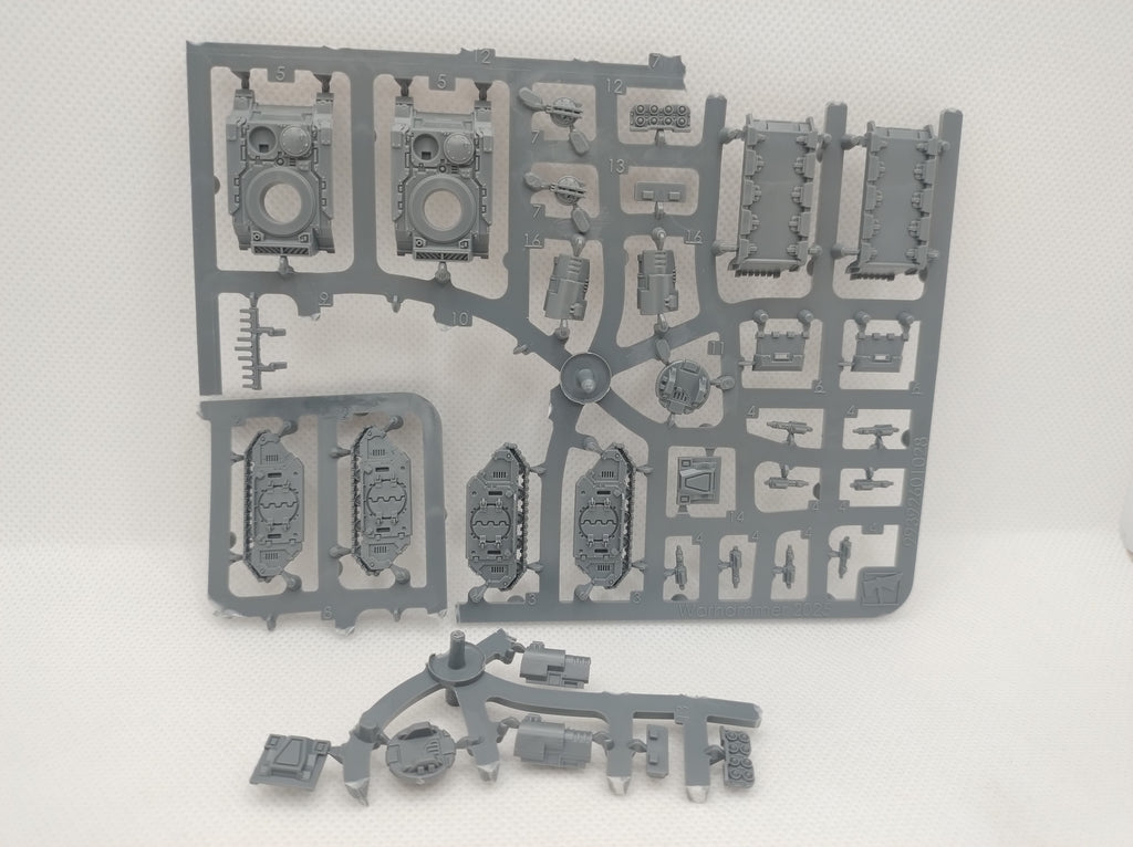 Legions Imperialis Singles: Two Whirlwind tanks new on sprue