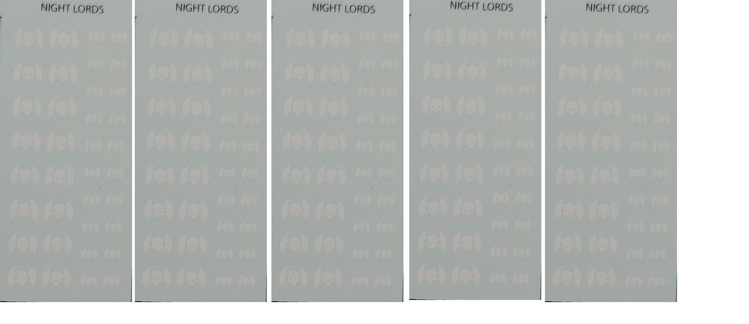 Legions Imperialis Transfers: Night Lords vehichle transfers