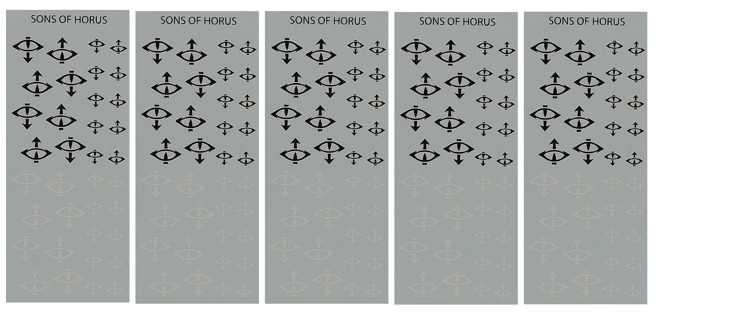 Legions Imperialis Transfers: Sons of Horus vehichle transfers