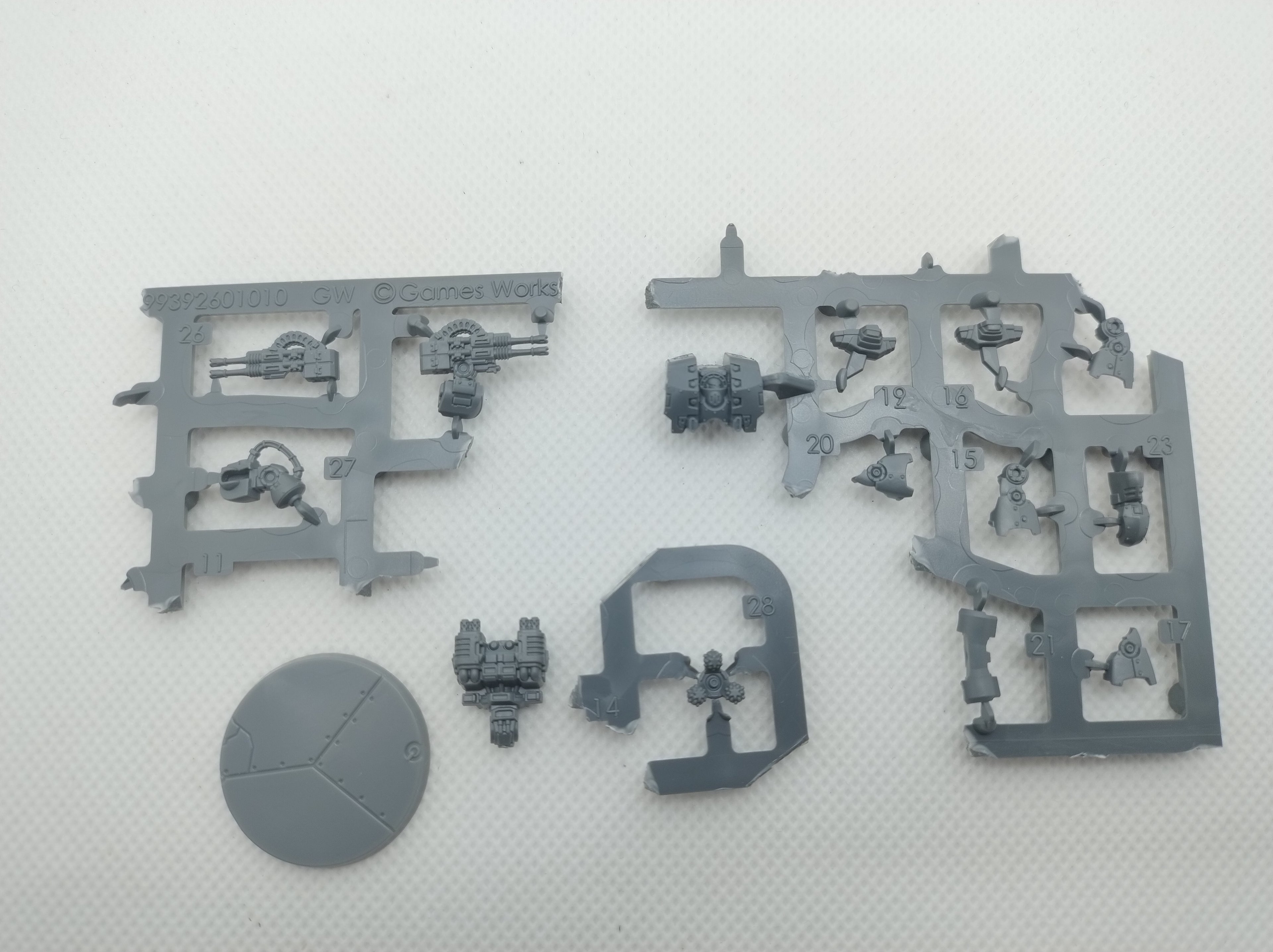 Leviathan-Dreadnought for Legions imperialis new on sprue