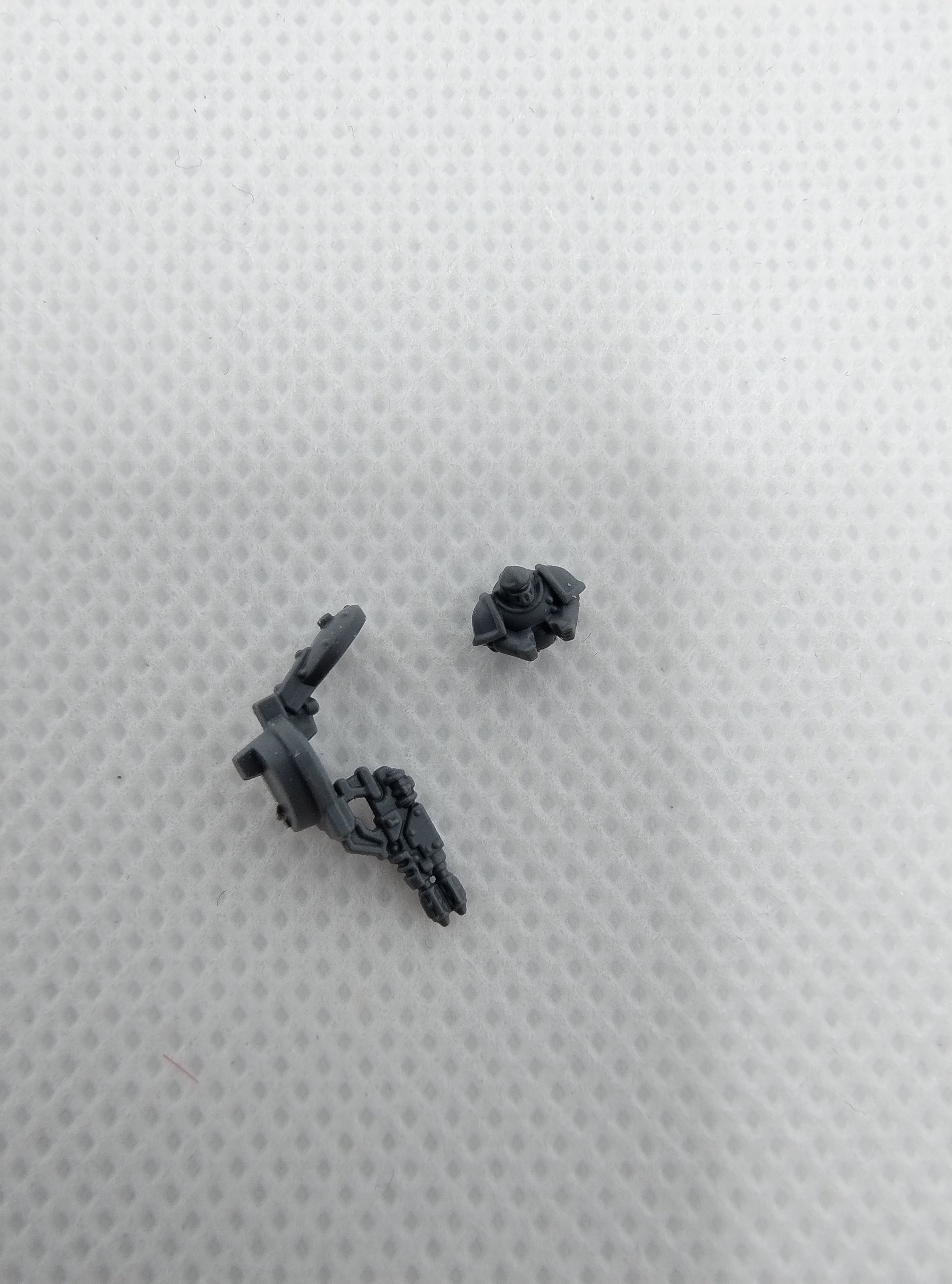 Legions Imperialis Singles: Pintle mounted Melta with Mk3 Marine