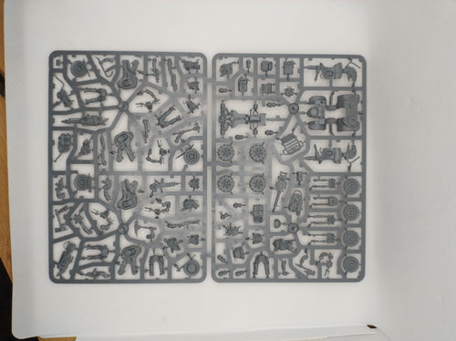 One genestealer cults Achilles Ridgerunner and five Atalan Jackals new on sprue