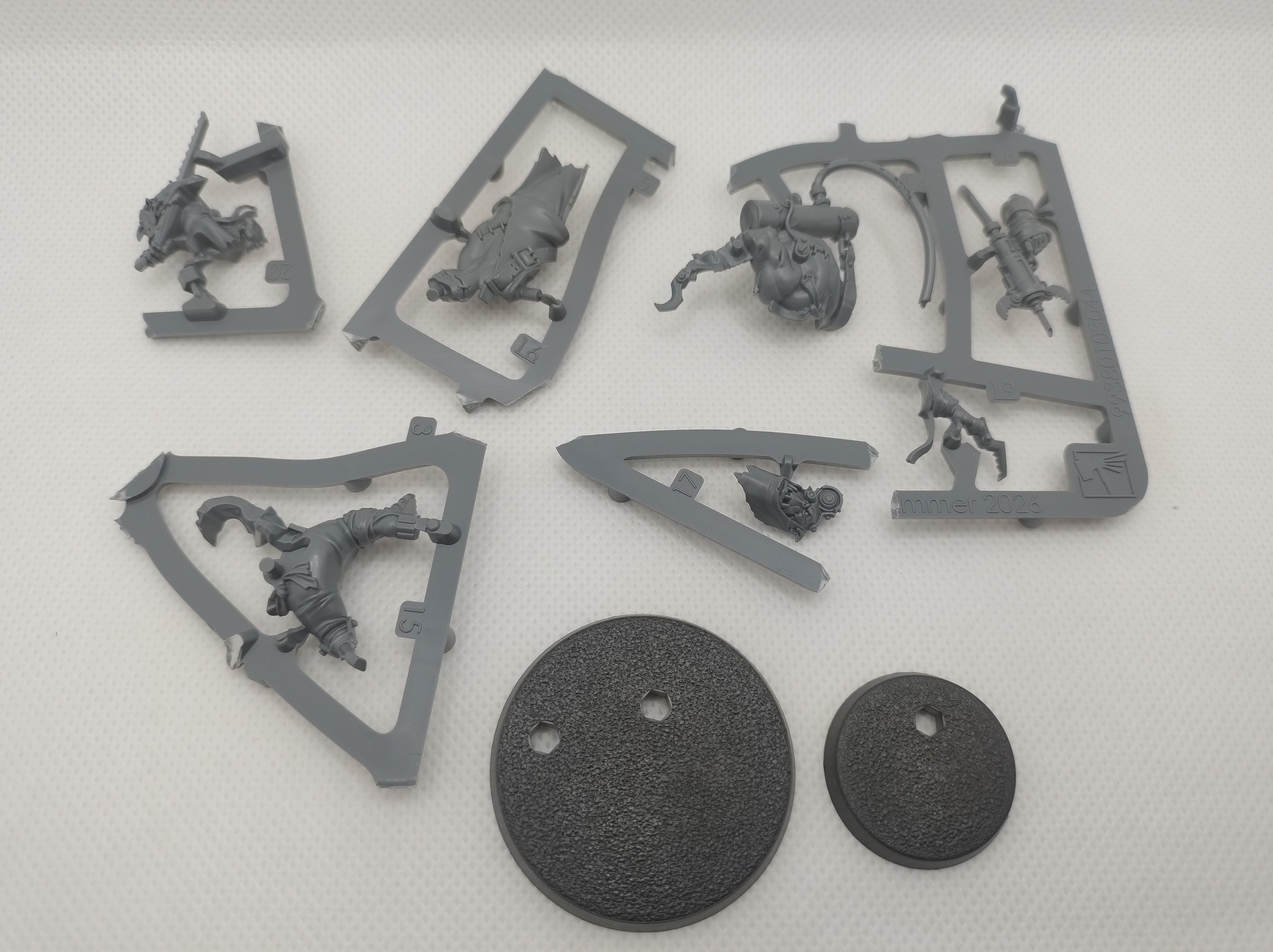 Ork Painboy and Grot Orderly from the Warhammer Armageddon set