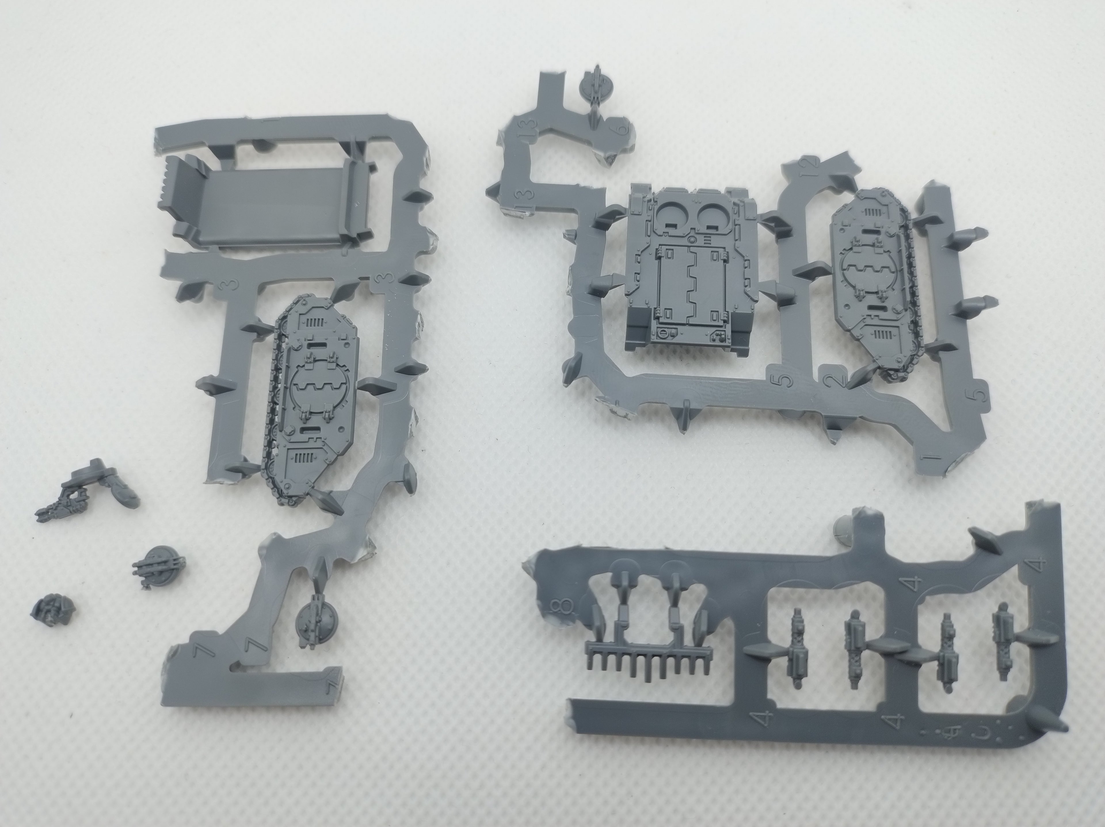 Rhino with metla for Legions imperialis new on sprue