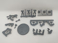 Saturnine Terminators with plasma bombards  twin heavy disintegrators and disruption fists new on sprue for legions imperialis