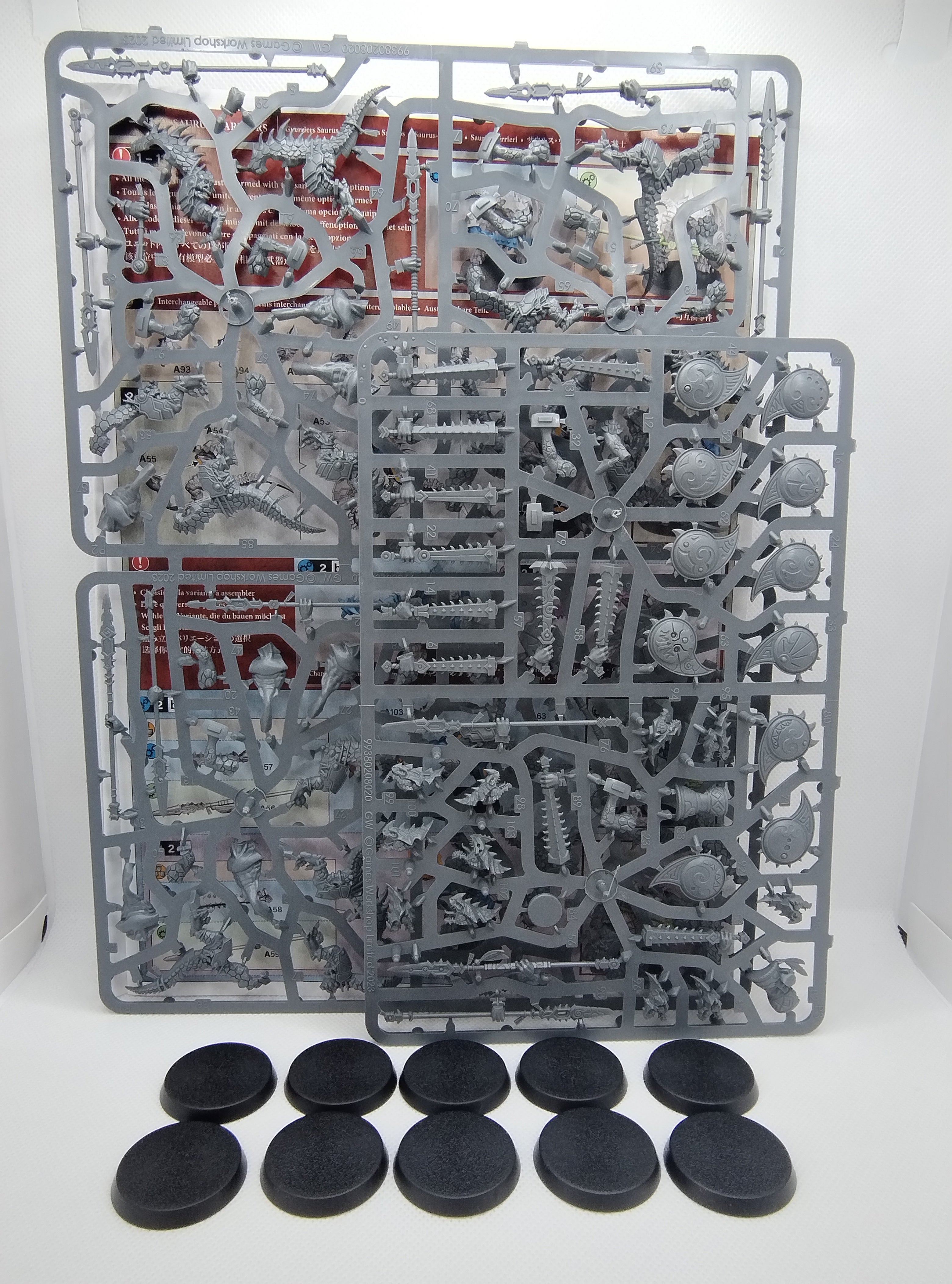 Saurus Warriors - Seraphon new on sprue