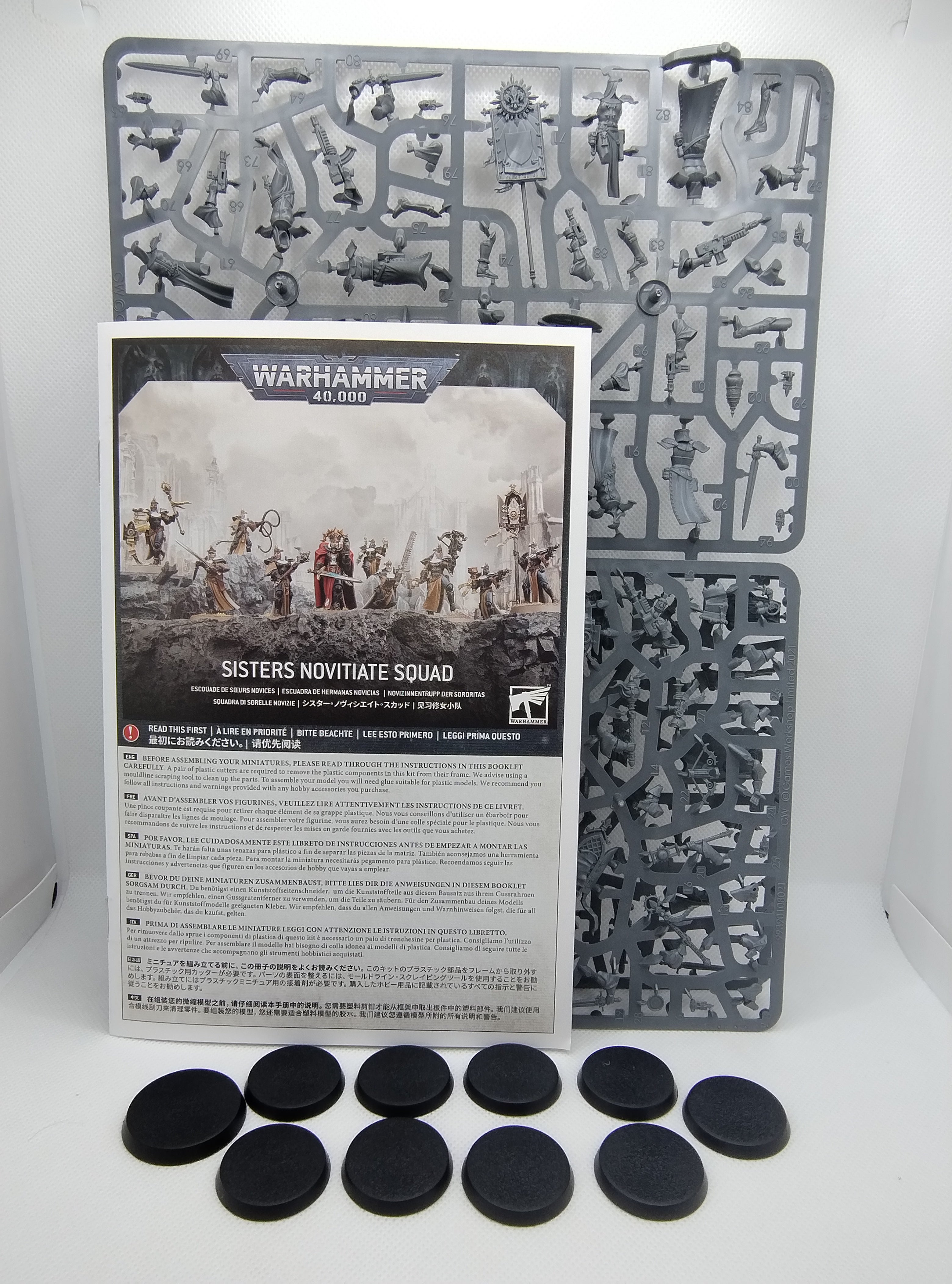 Sisters Novitiate - Adepta Sororitas new on sprue