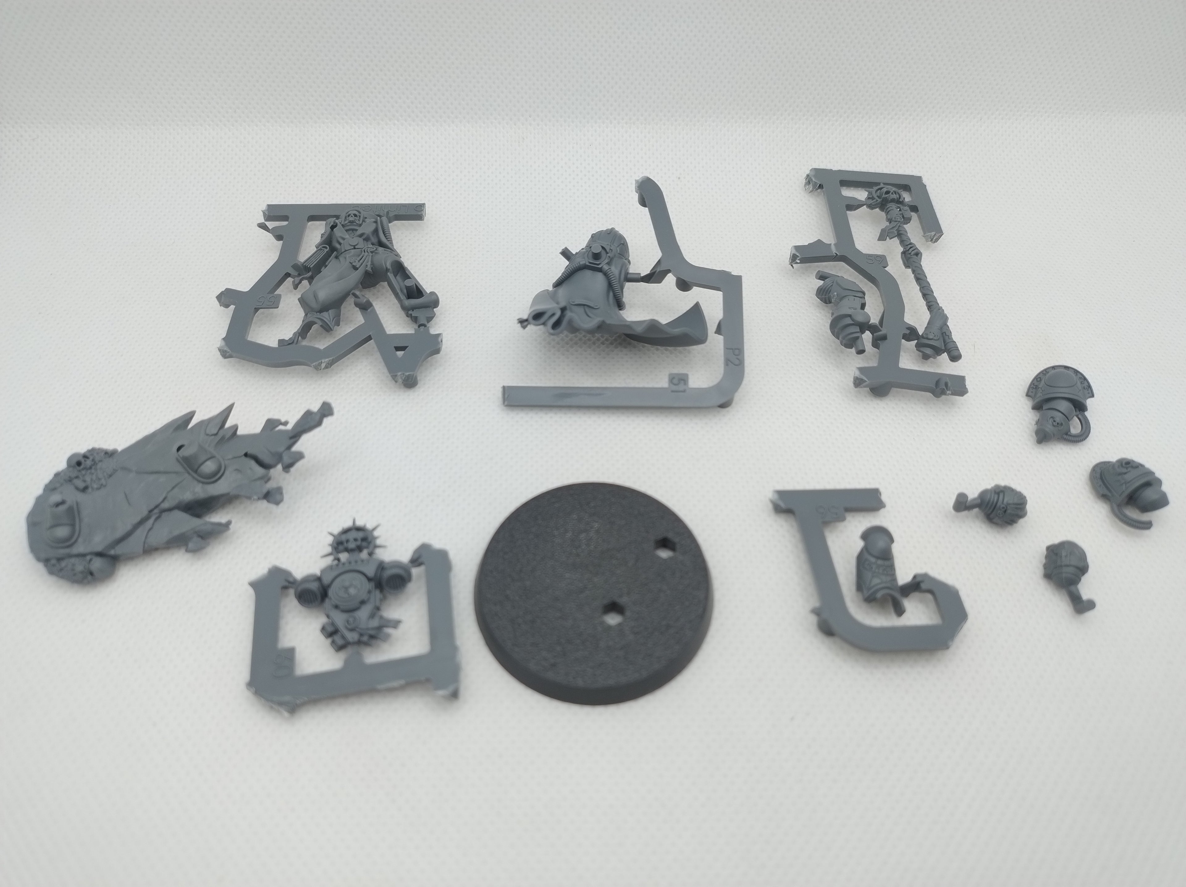 Space Marine Librarian from the Warhammer Armageddon 11th Edition set