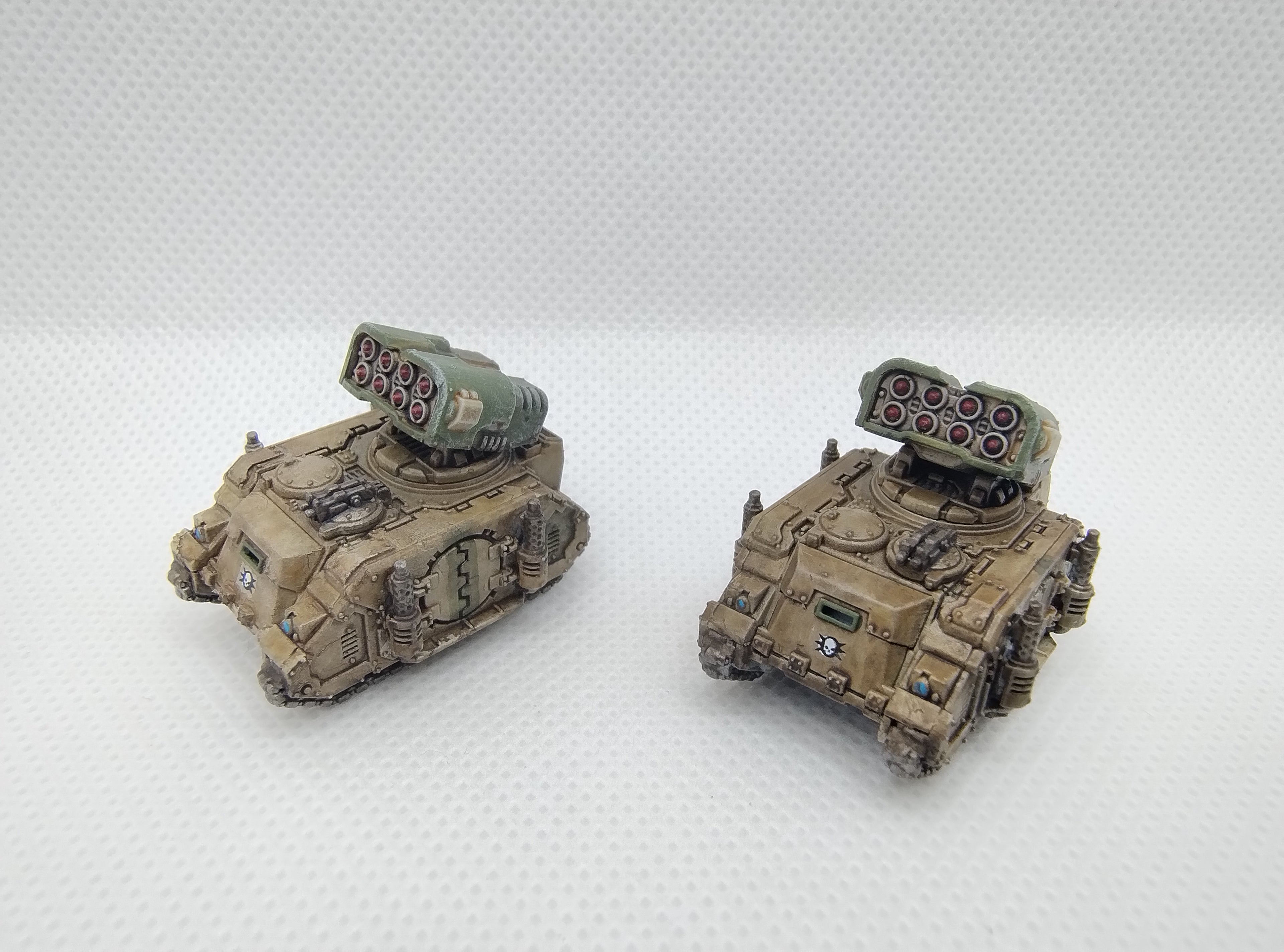 Two Assembled Whirlwind tanks