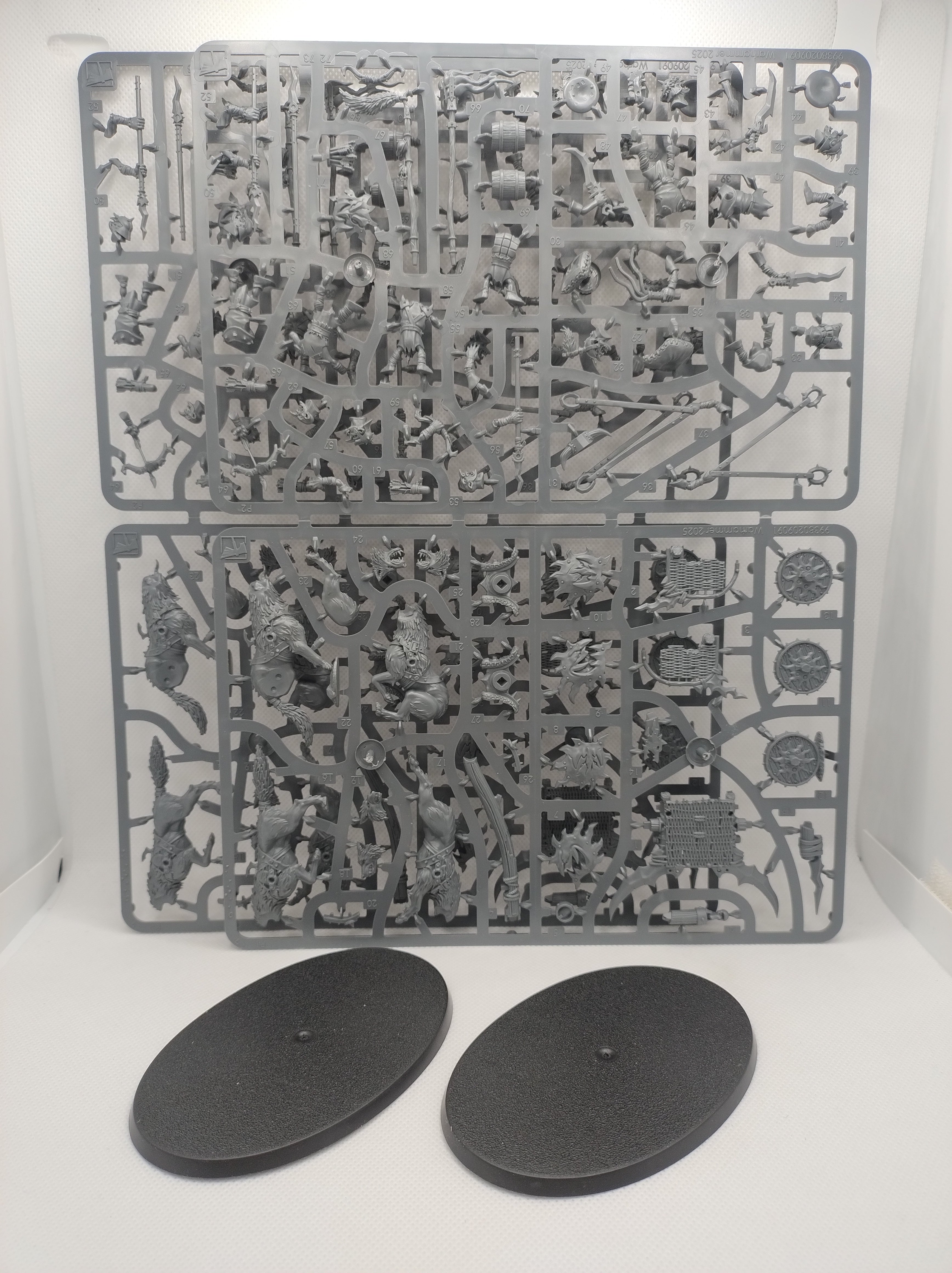 Two Sunsteala Wheelas new on sprue