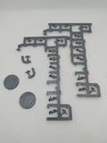 Two bases of support marines with Missile launchers for legions imperialis new on sprue