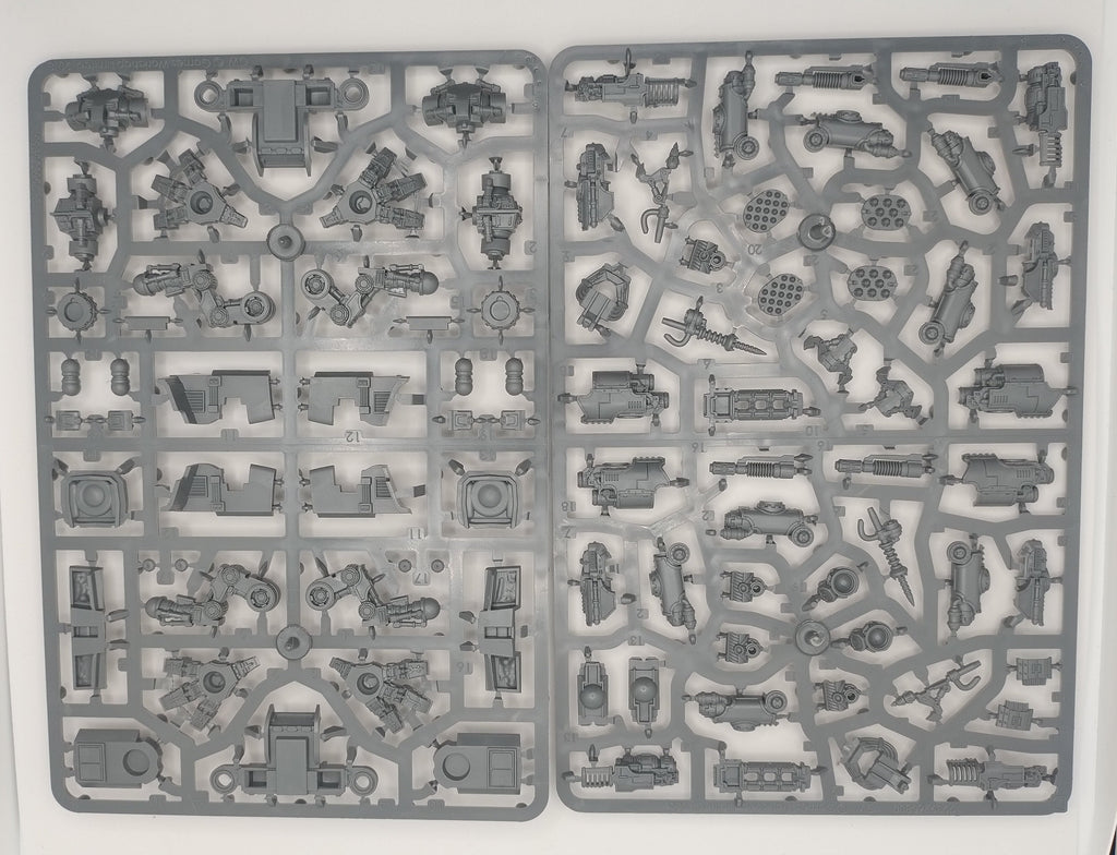 Warhound titan weapon sprue type 02