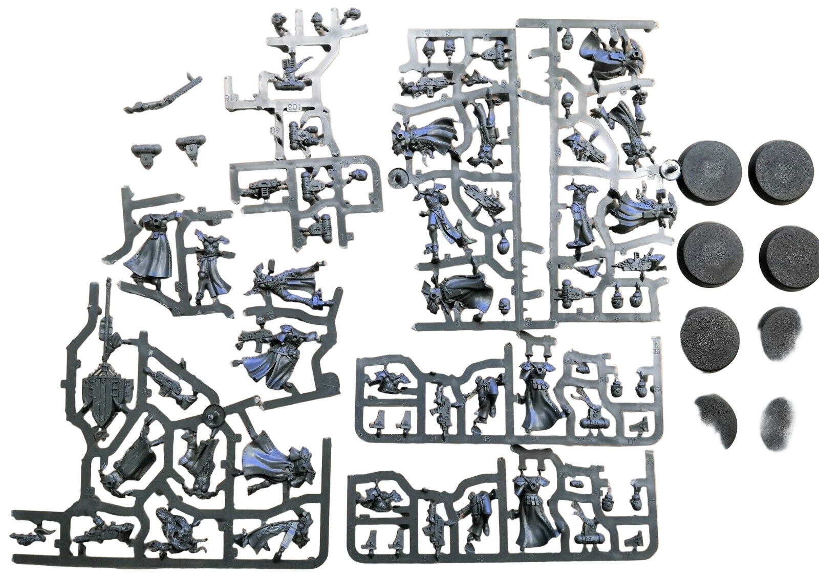 Adepta Sororitas Dominion Squad from the old combat patrol set OOP