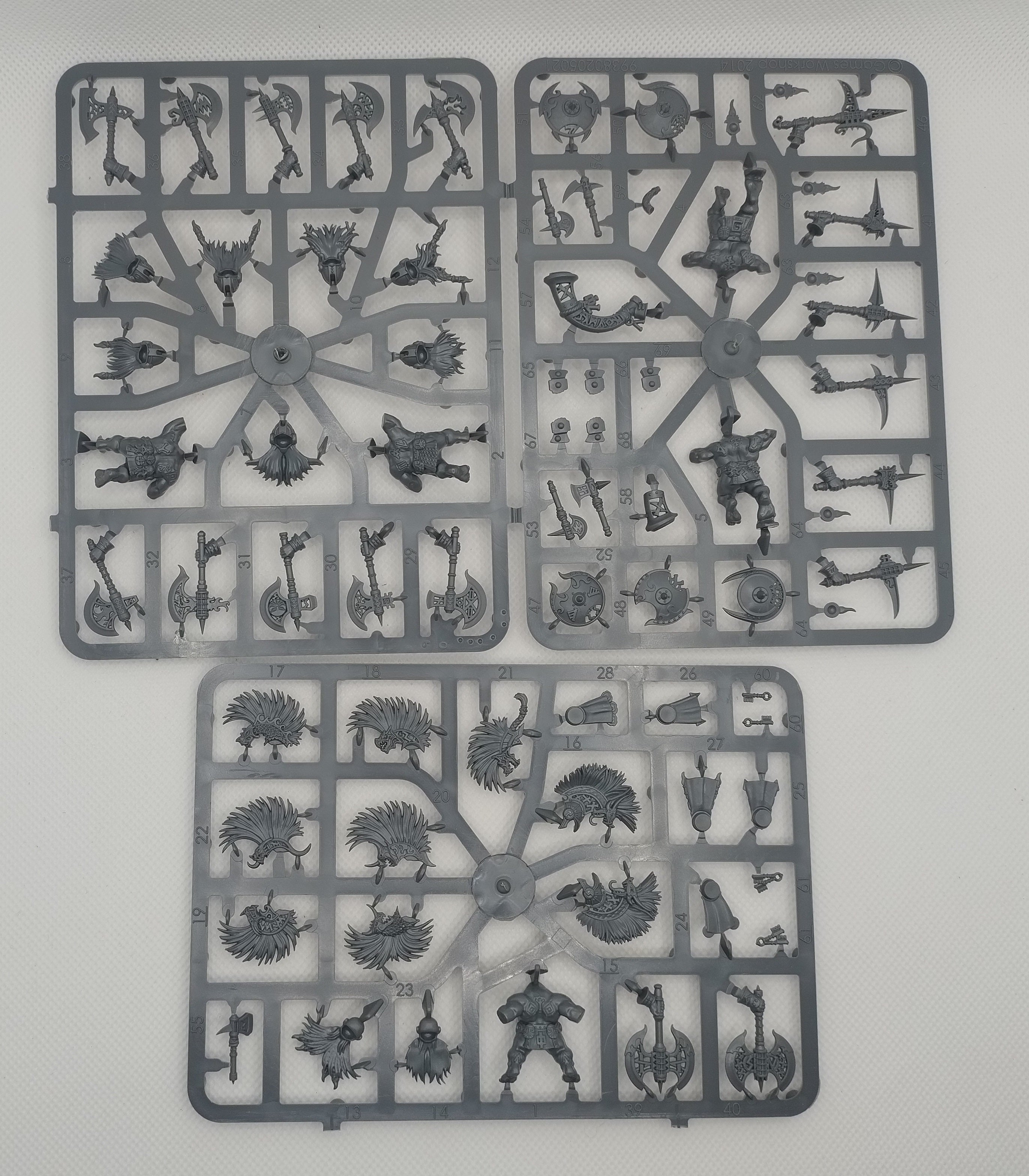 5 Vulkite Berzerkers new on sprue